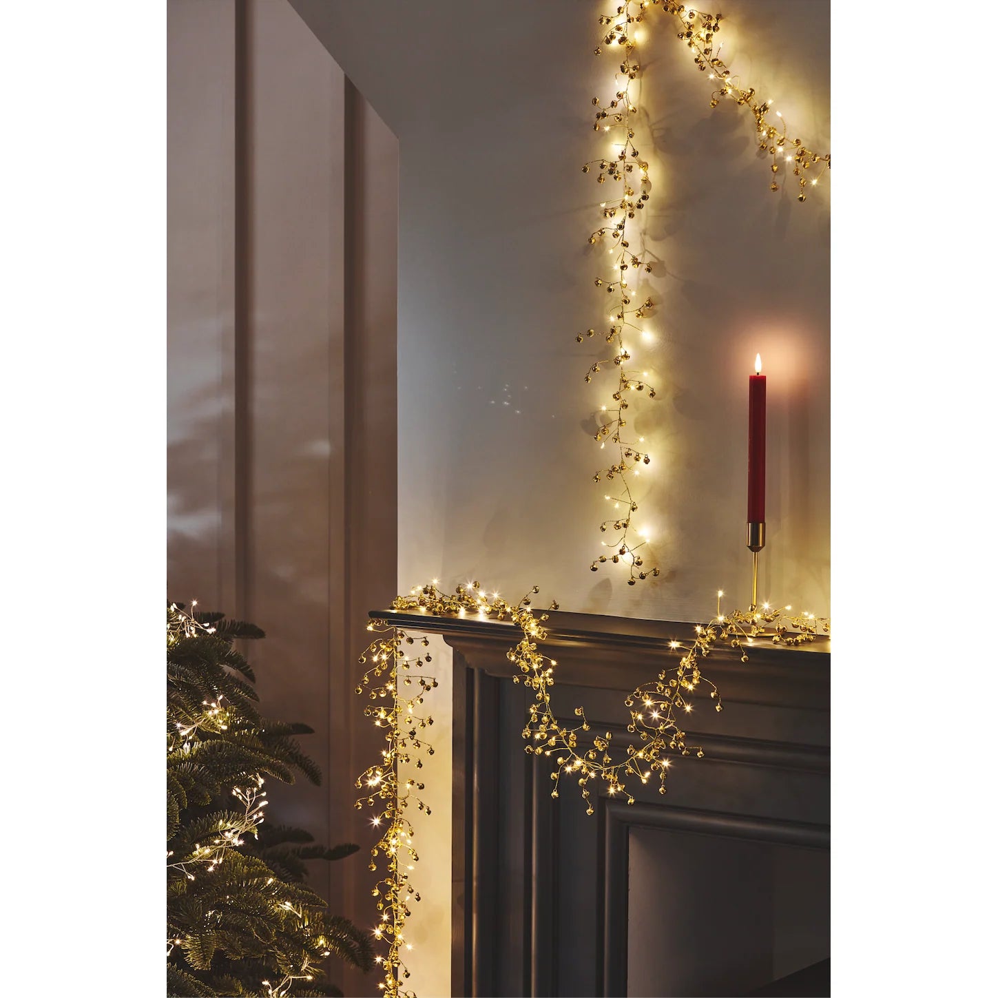 Golden Bells String Lights - Cheery Christmas Decoration-Top 30 Christmas-Little Fish Co.