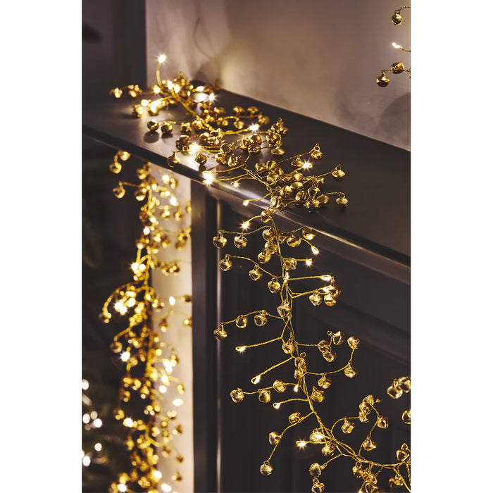 Golden Bells String Lights - Cheery Christmas Decoration-Top 30 Christmas-Little Fish Co.