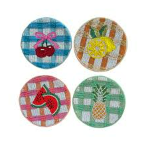 Beaded Coasters