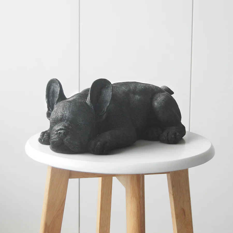 Sleeping Frenchie - Black-Little Fish Co.