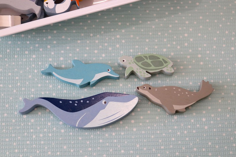 Turtle Wooden Animal-Little Fish Co.