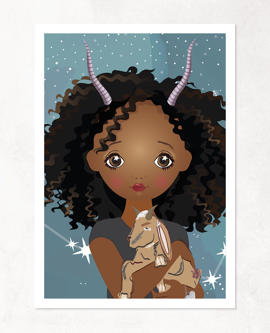 Capricorn 'Imara' Print-Little Fish Co.