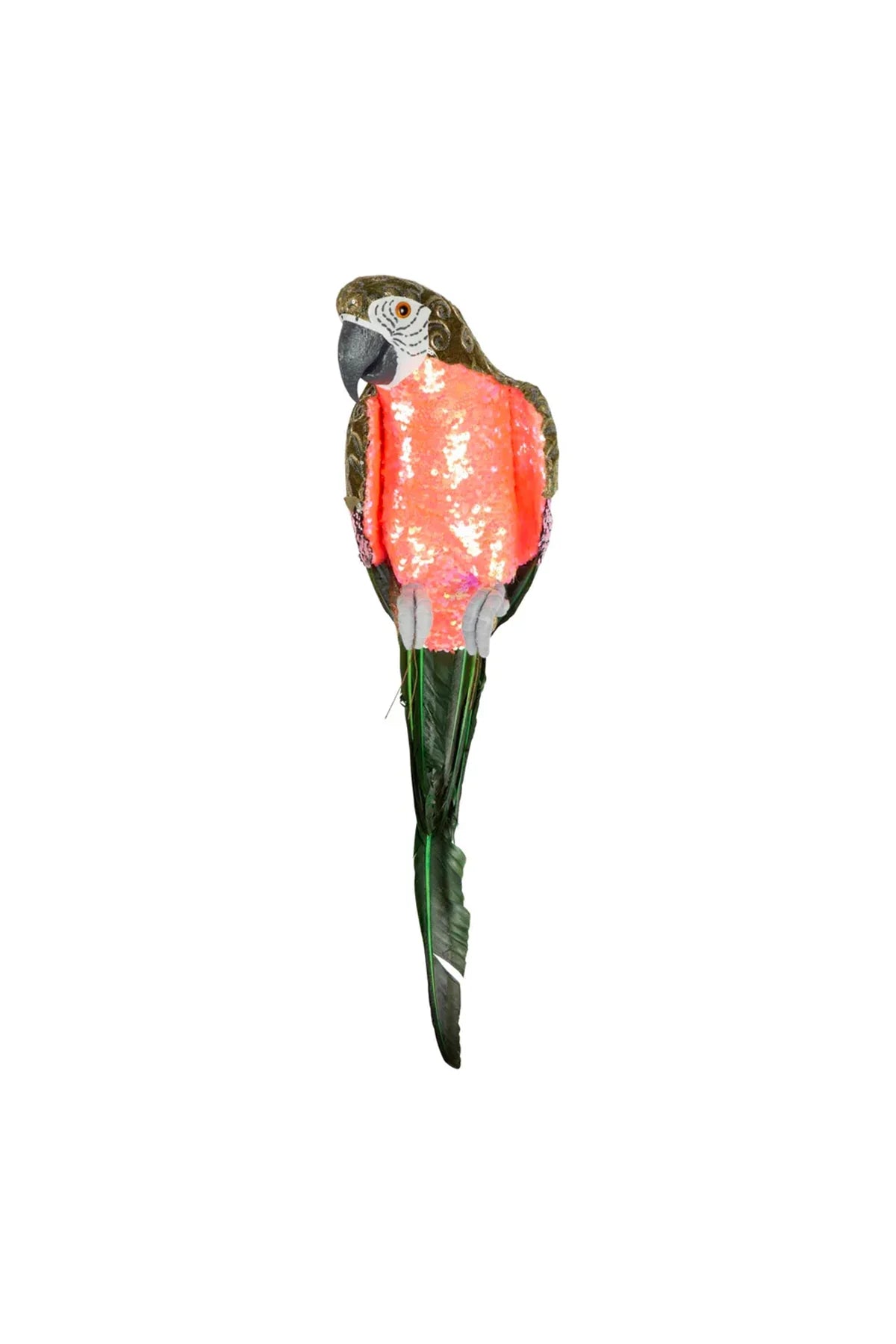 Elton King Parrot olive/pink sequin-Top 30 Christmas-Little Fish Co.