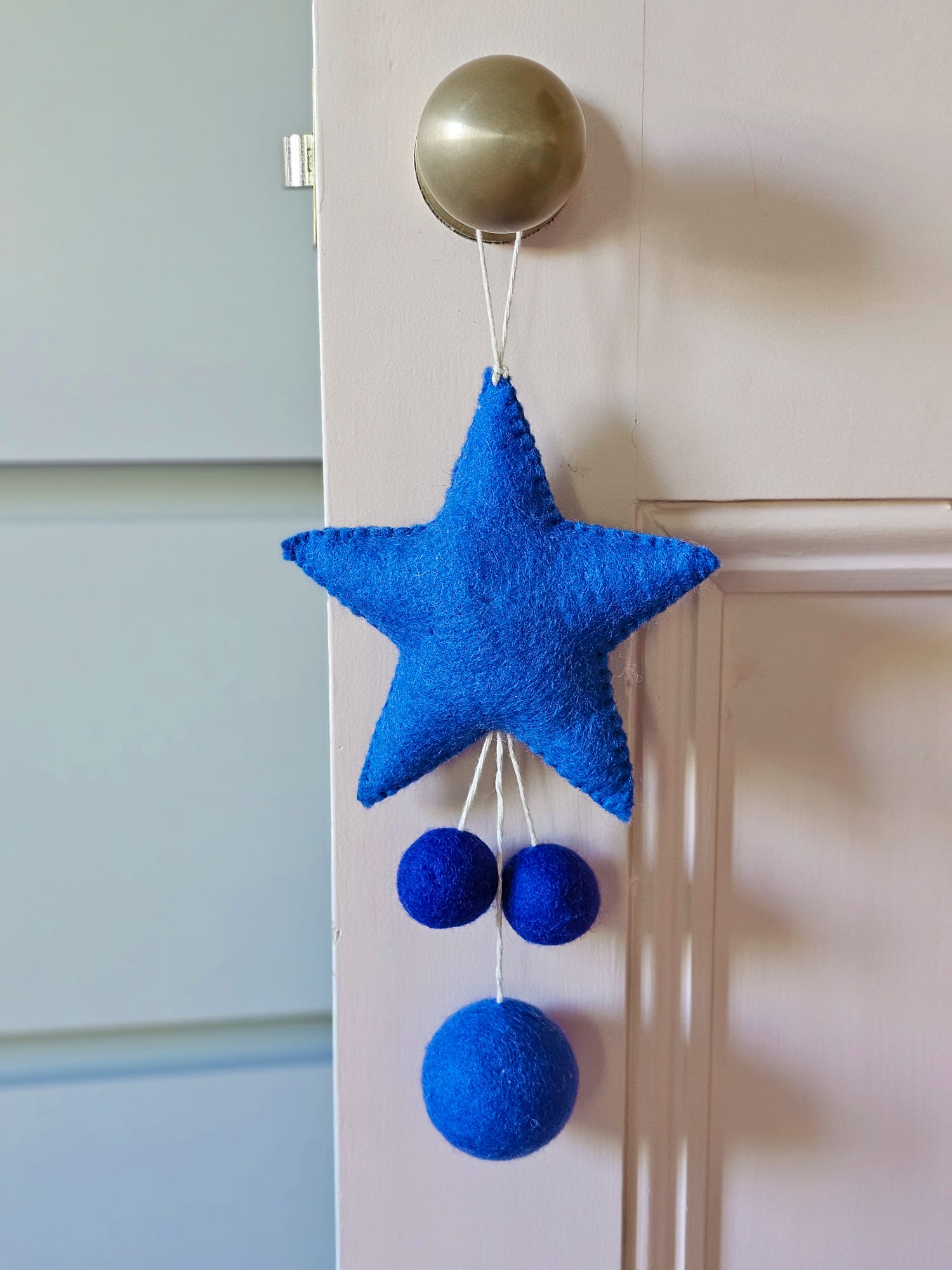 Jean Blue star with Cobalt and Cornflower balls-Fun-Little Fish Co.