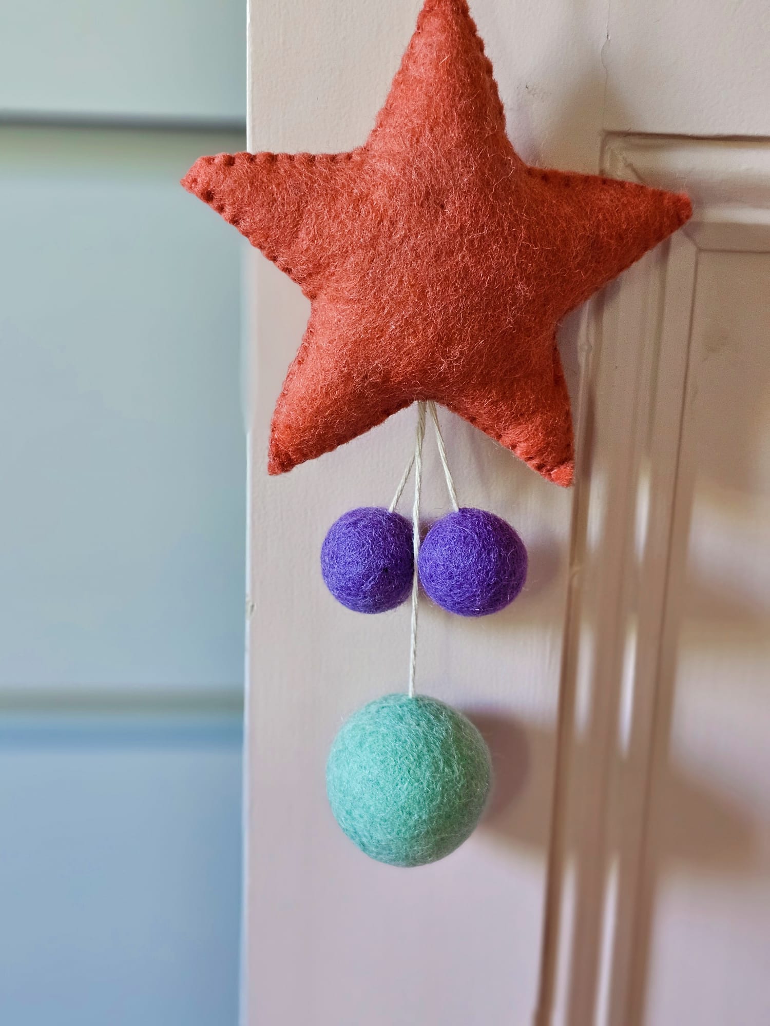 Coral star with Lilac and mint balls-Fun-Little Fish Co.