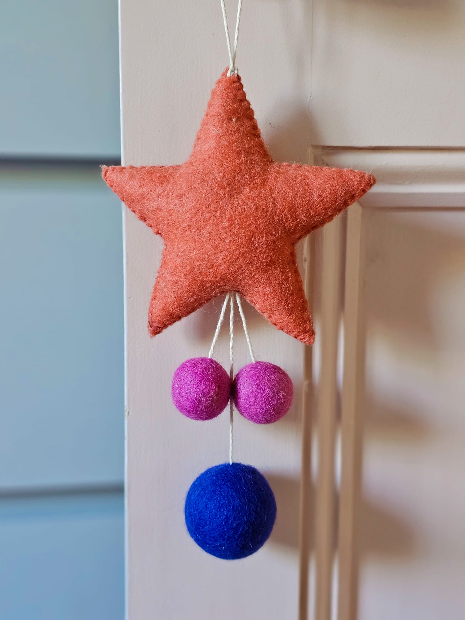 Watermelon star with Orchid and Cobalt balls-Fun-Little Fish Co.