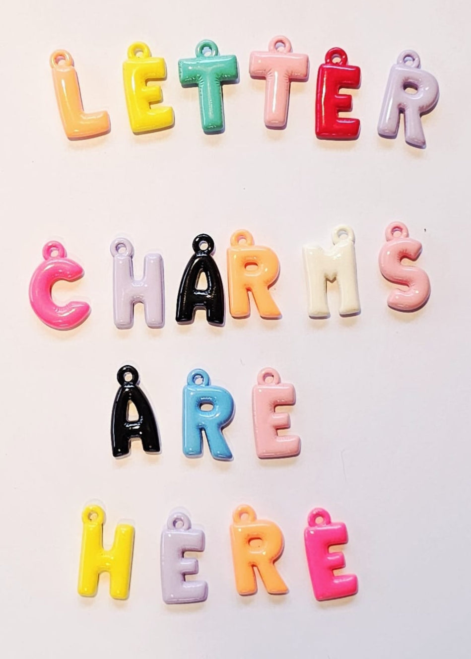The Jelly" initial charms-Fun-Little Fish Co.