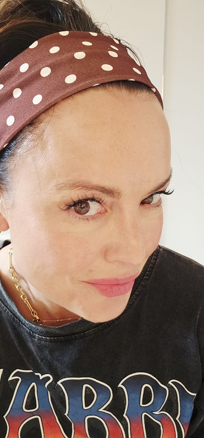 Stretchy Polka dot headband