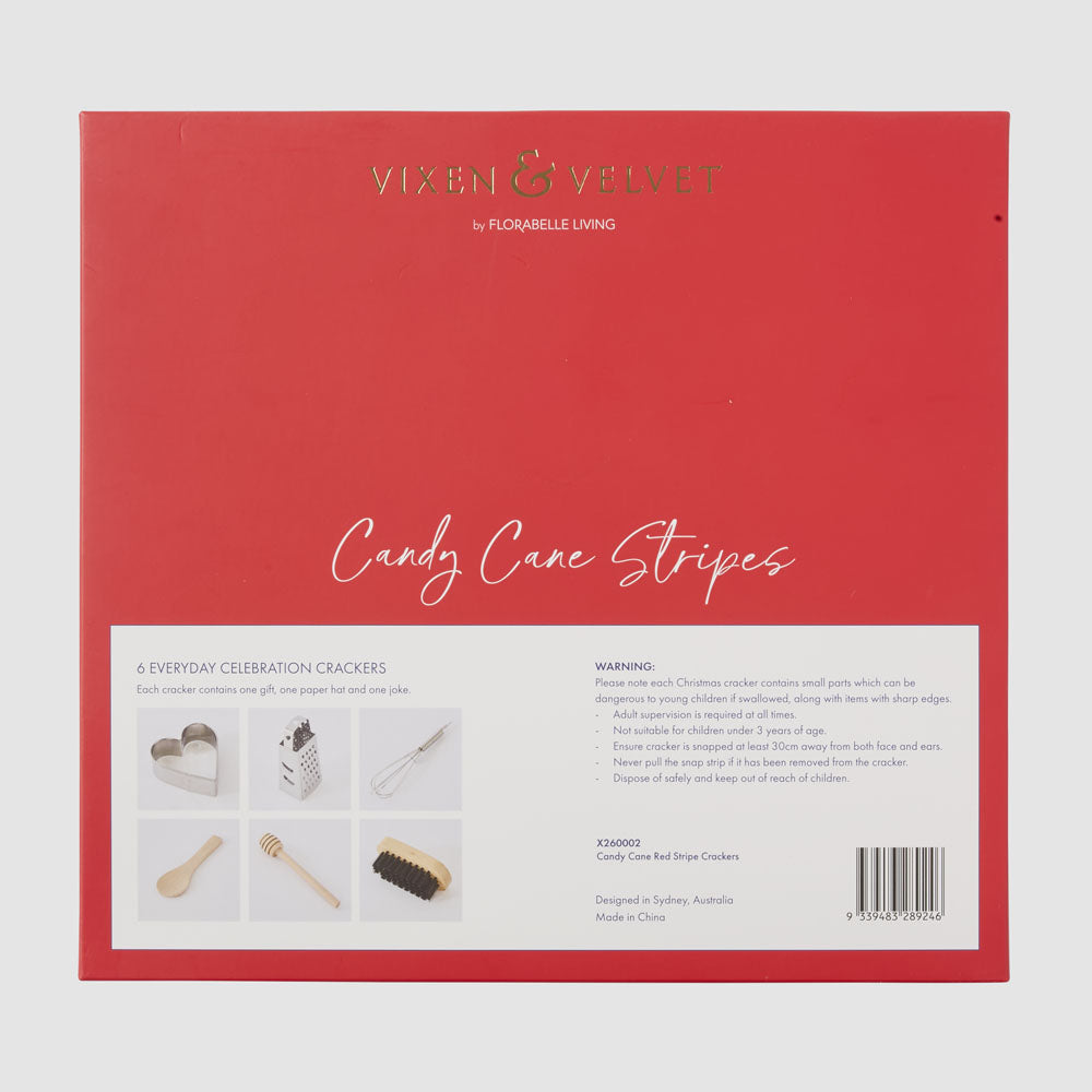 Candy Cane Crackers
