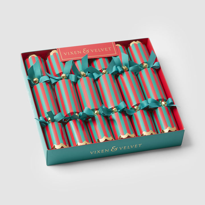 Noel Stripe Emerald Crackers