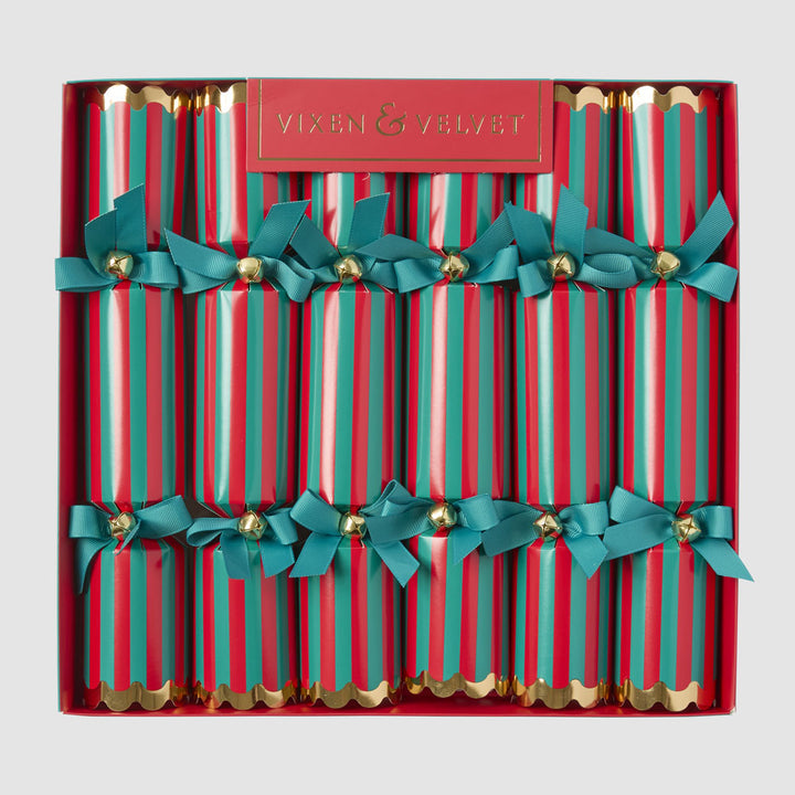Noel Stripe Emerald Crackers