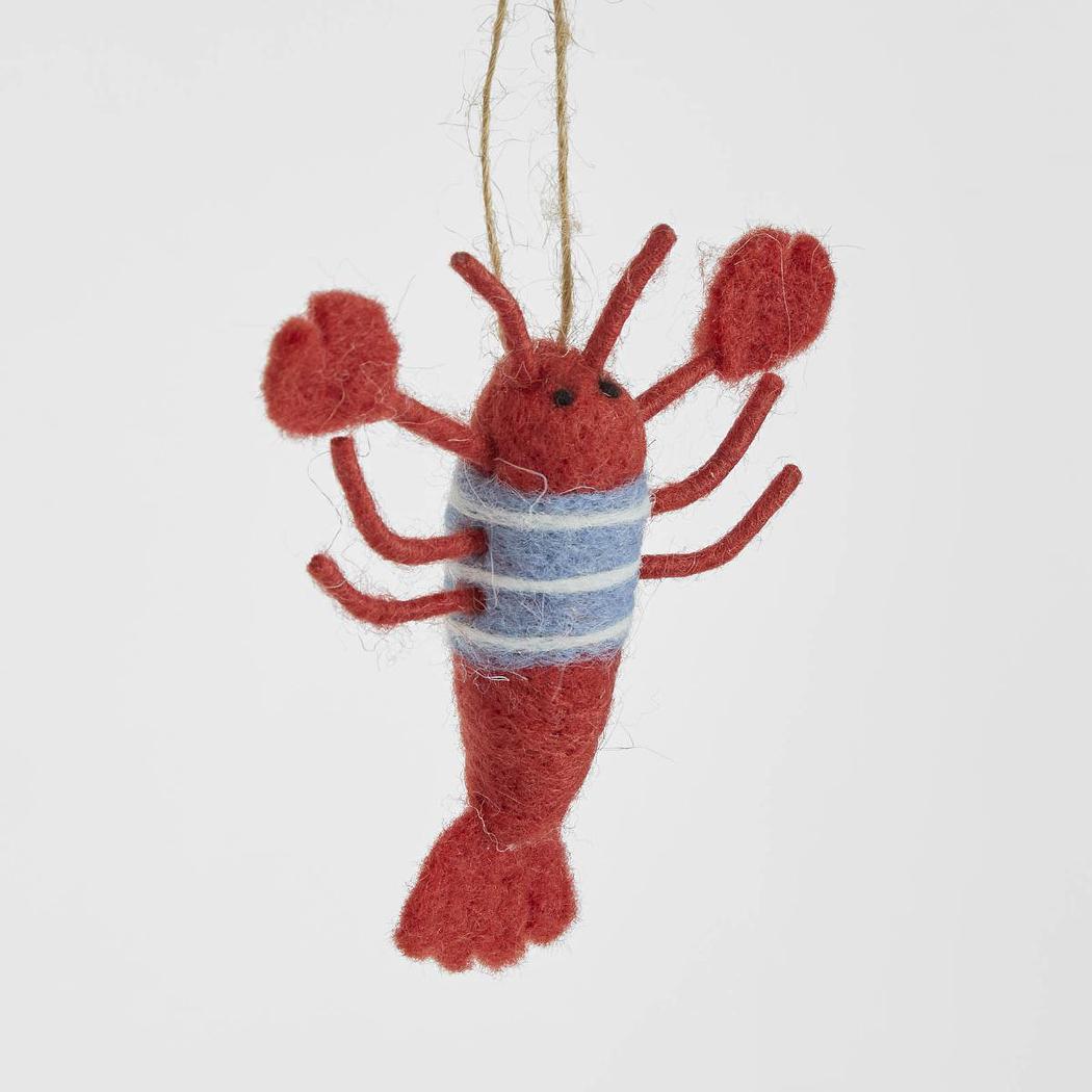 Lennie Lobster Hanging tree decoration
