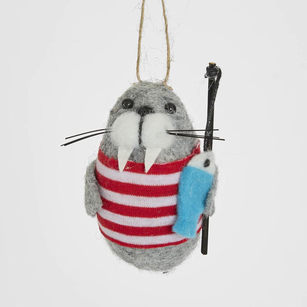 Hermand the Sea Lion Hangin Tree decoration