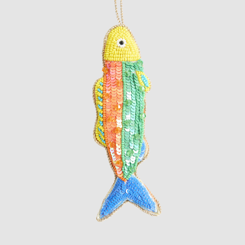 Ciao Bella Fish bright multi tree decoration