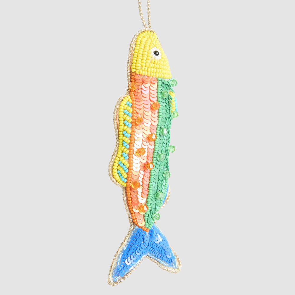 Ciao Bella Fish bright multi tree decoration