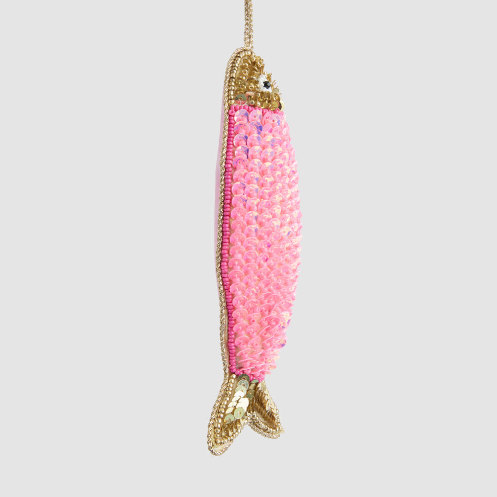 Ciao Bella Fish Pink tree decoration