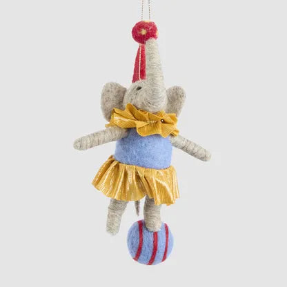 Ellie Balancing Elephant Decoration