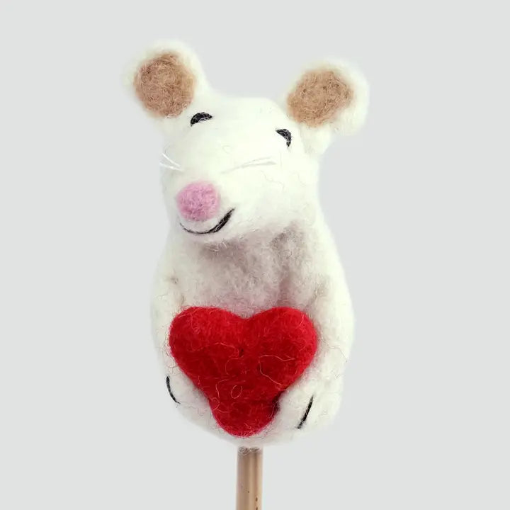 Mouse Finger Puppet-Little Fish Co.