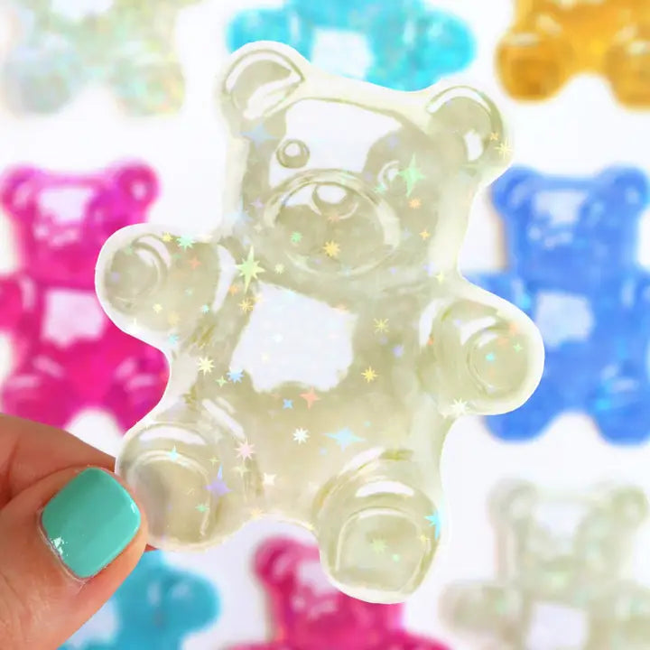 Gummy Bear stickers! - colours assorted-Top 30 Stationary-Little Fish Co.
