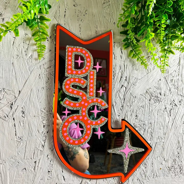 Disco Motel sign Mirror-New Arrivals 2025-Little Fish Co.