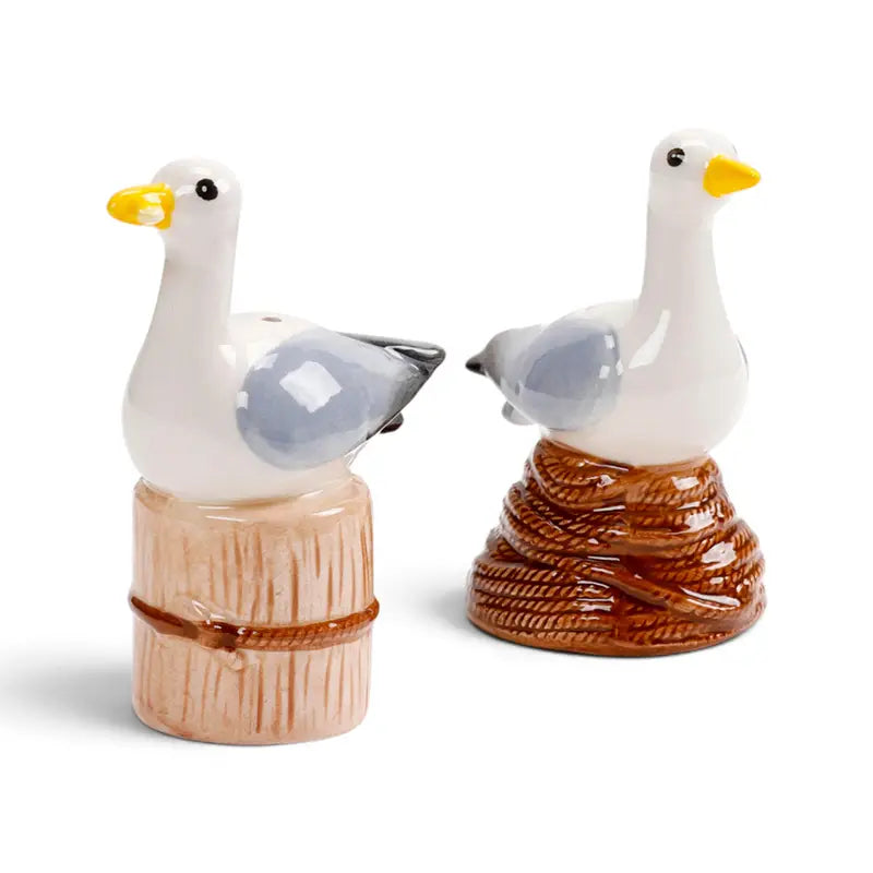 Seagull salt and pepper shakers