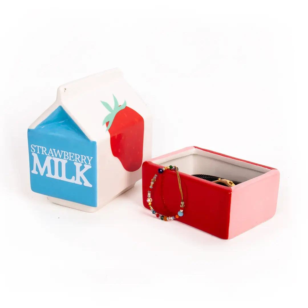 Milk Carton Jewelry Box