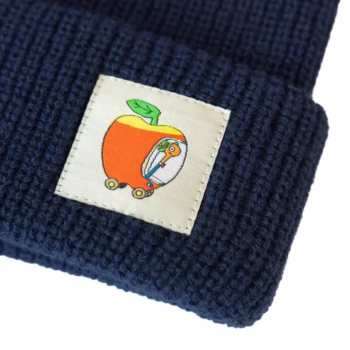 3P4 X Richard Scarry® - Apple Car Beanie-Little Fish Co.
