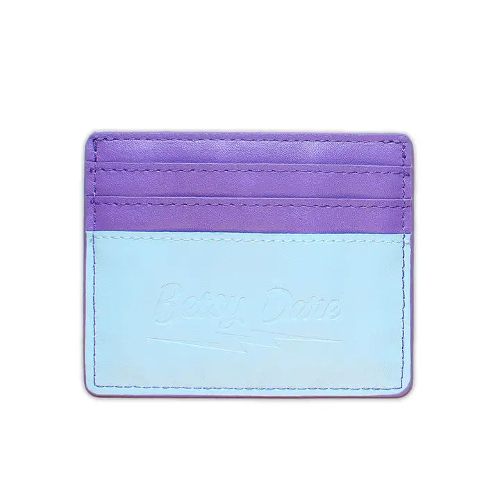 Lightening bolt Card Wallet - various colours-New Arrivals-Little Fish Co.