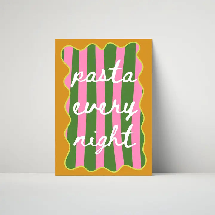 Pasta Every night Tea towel-New Arrivals 2025-Little Fish Co.
