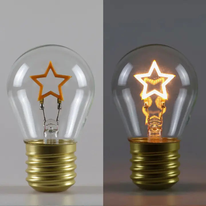 Rechargeable LED decorative light bulb