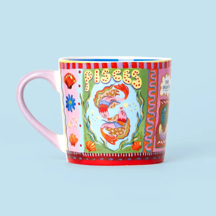 Pisces Zodiac Mug-Little Fish Co.