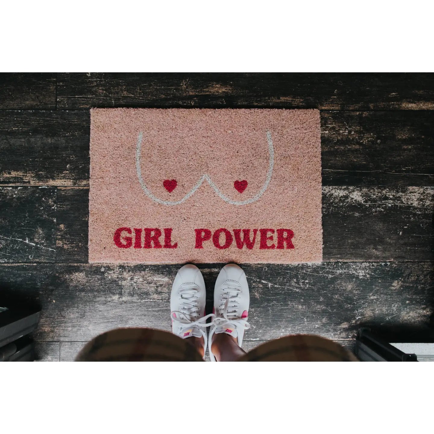 Girl Power Doormat