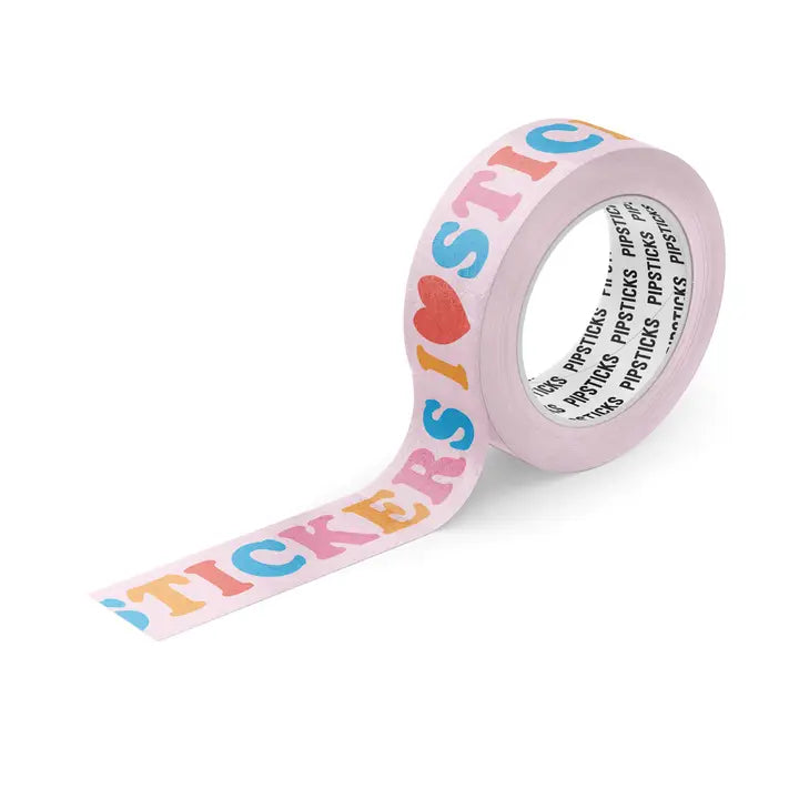 Sticker Love washi tape-Little Fish Co.