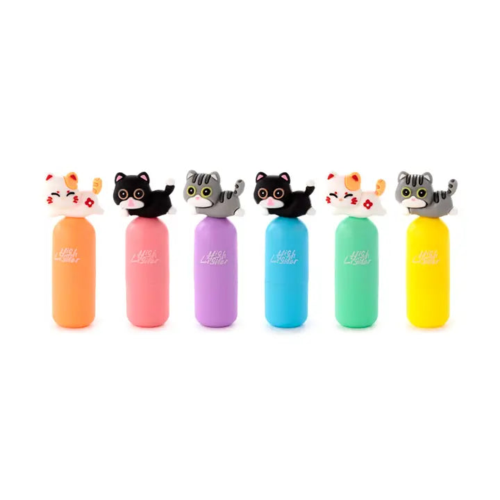 Cat Cat highlighter pen with topper-Top 30 Decor-Little Fish Co.
