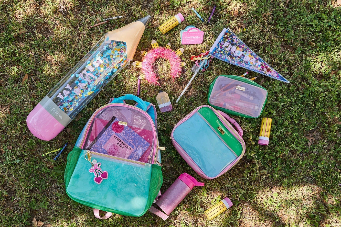 Jelly colourblock lunchbag-Little Fish Co.