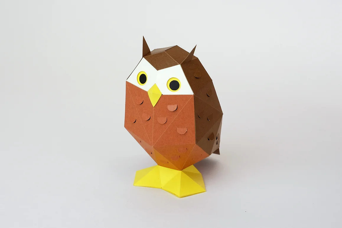 Tiny Paper Animals Owl-Little Fish Co.