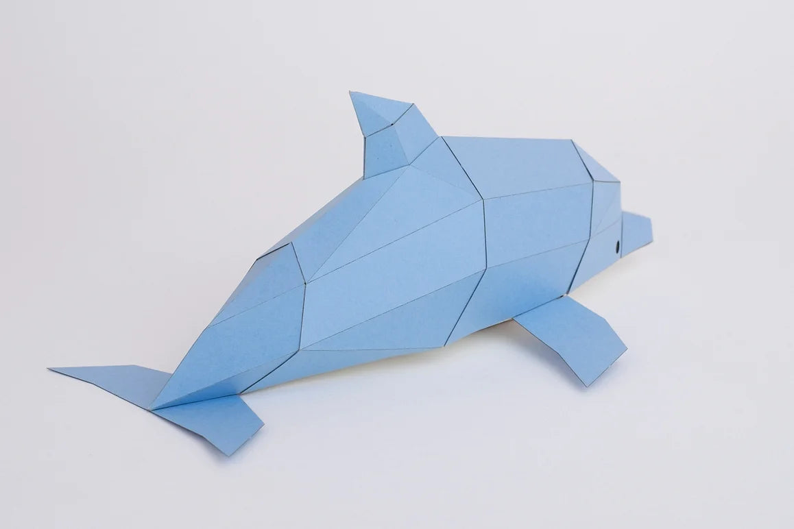 Tiny Paper Animals Dolphin-Little Fish Co.