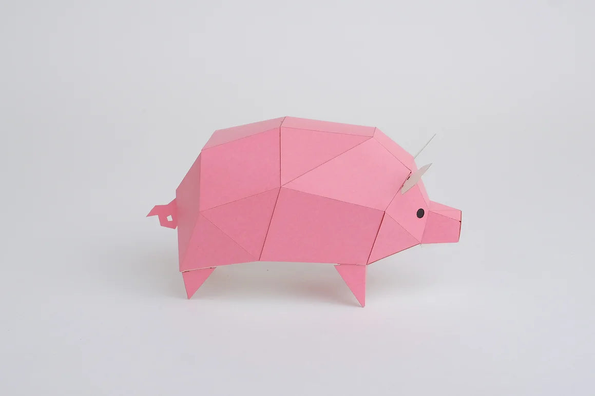 Tiny Paper Animals Pig-Little Fish Co.