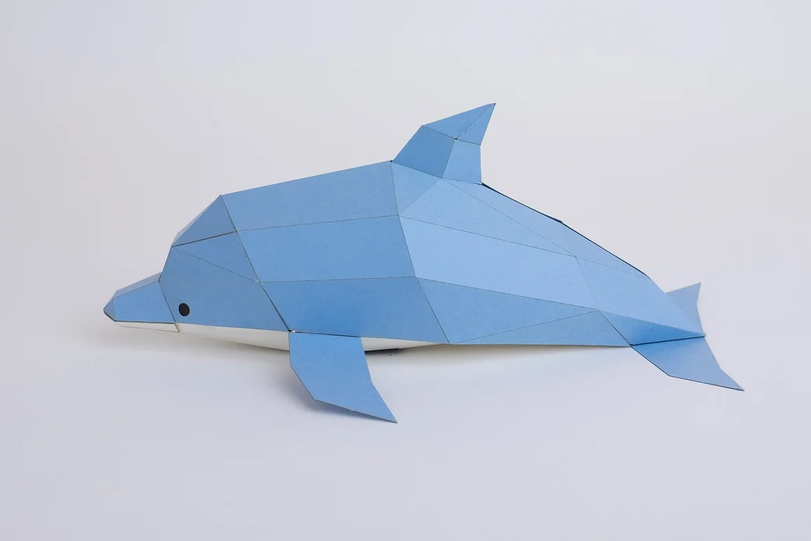 Tiny Paper Animals Dolphin-Little Fish Co.