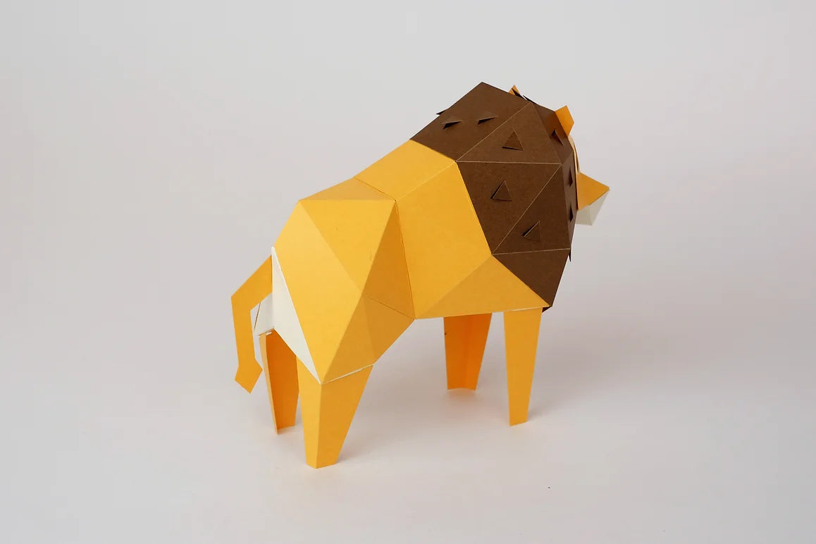 Tiny Paper Animals Lion-Little Fish Co.