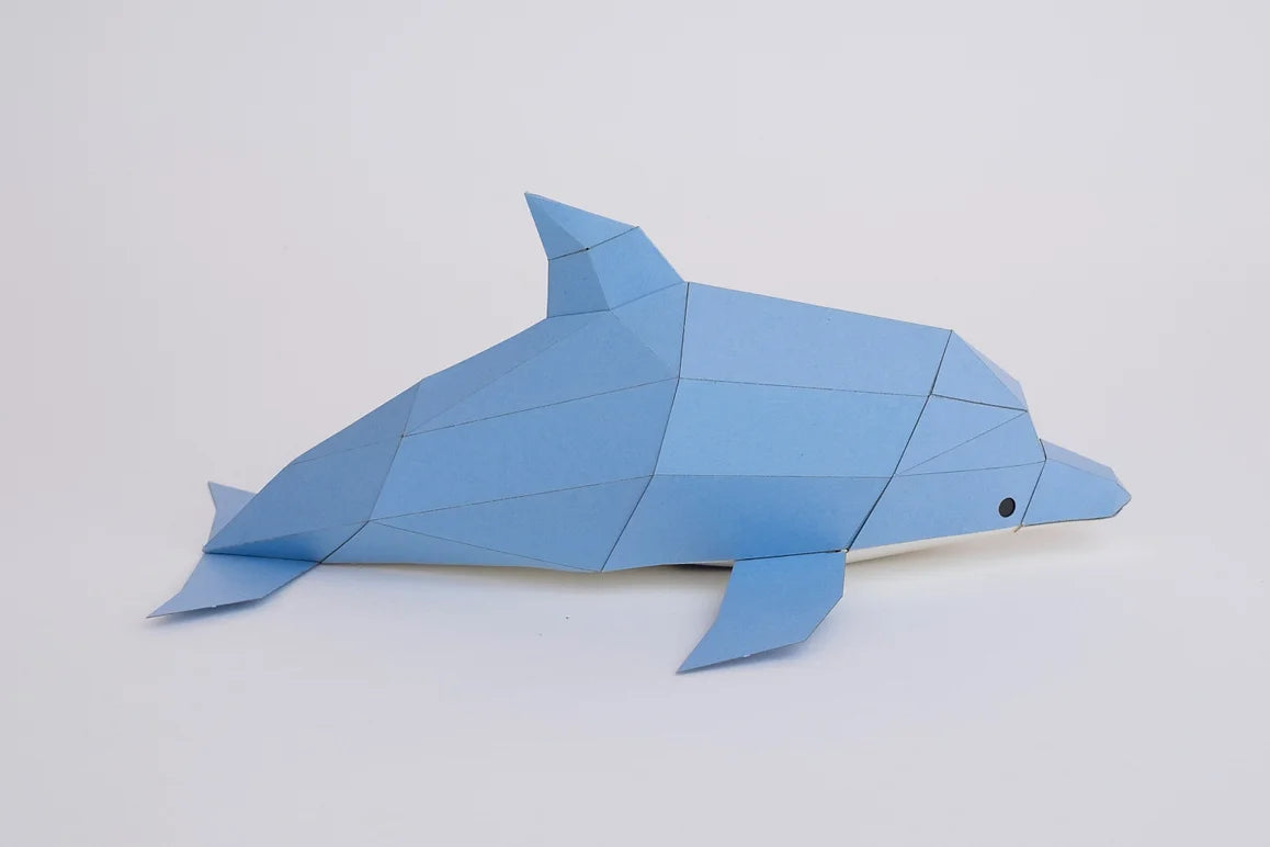 Tiny Paper Animals Dolphin-Little Fish Co.