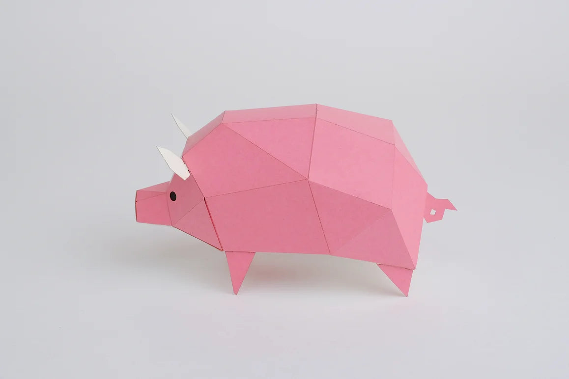 Tiny Paper Animals Pig-Little Fish Co.