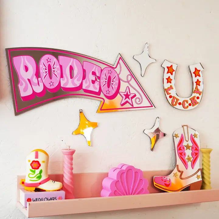 Rodeo Mirror Pink-New Arrivals 2025-Little Fish Co.