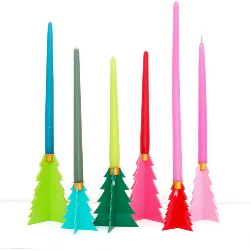 Acrylic tree candle holders-Top 30 Christmas-Little Fish Co.