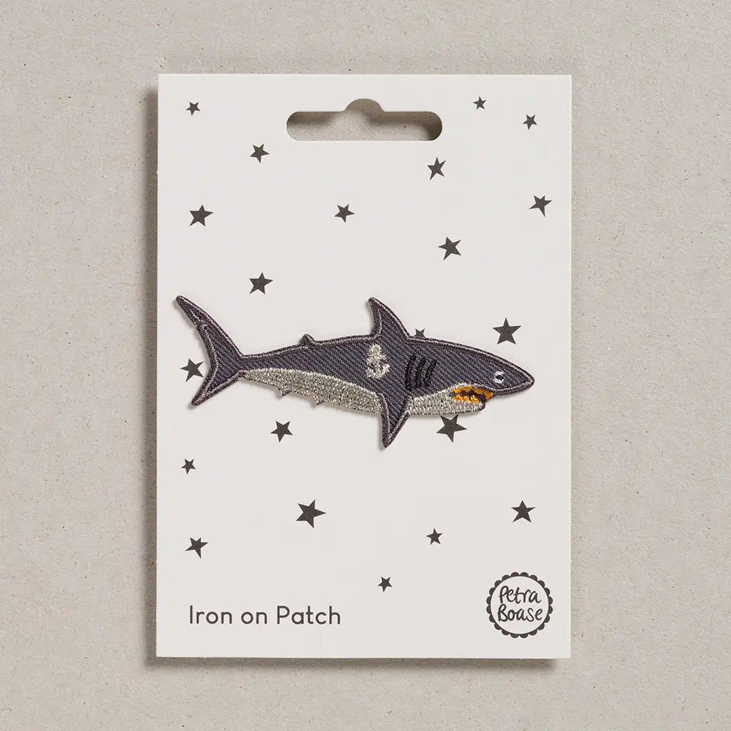 Iron on patch - Shark-Fun-Little Fish Co.