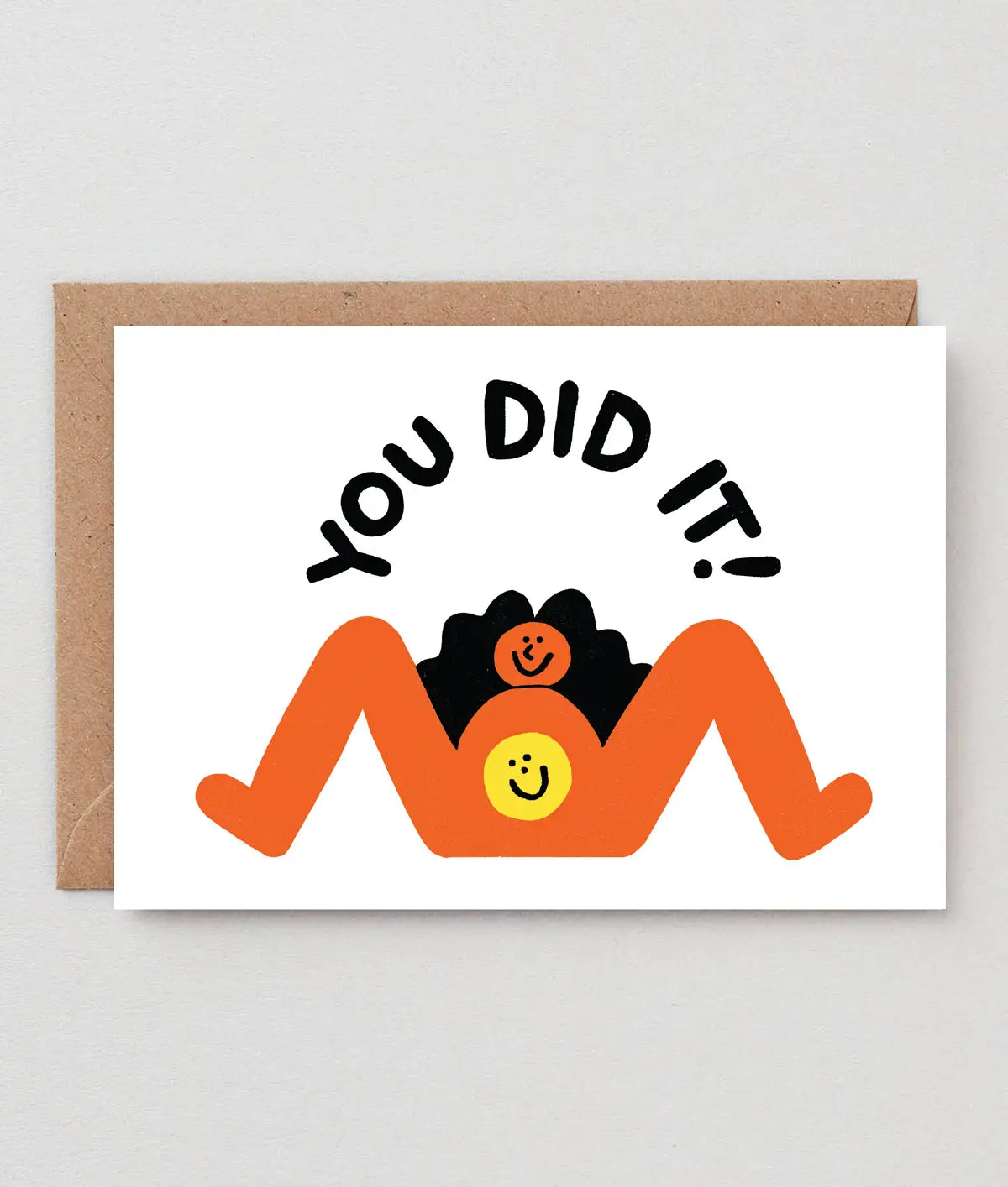 "you did it" greeting card-Fun-Little Fish Co.