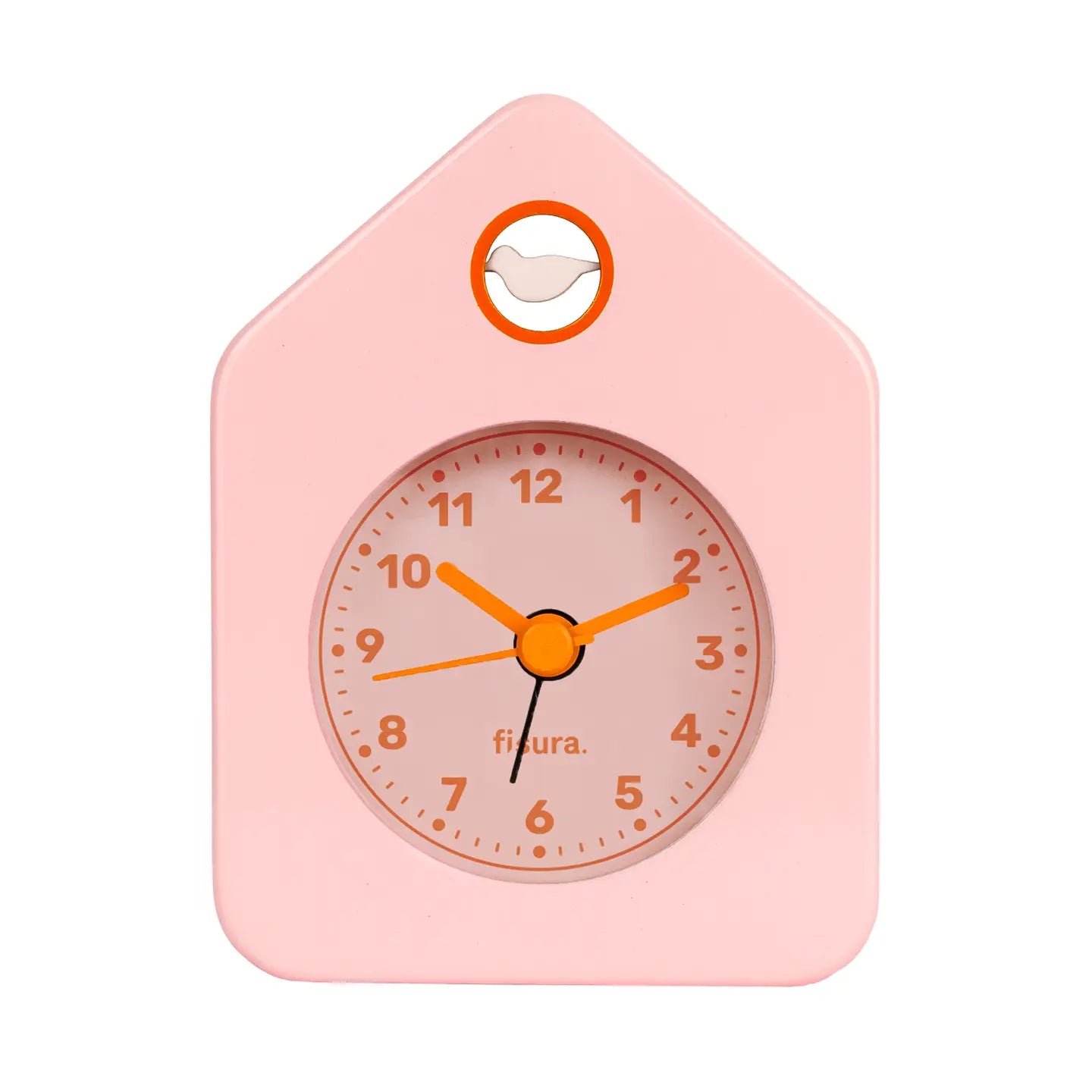 Mini Pink Little House clock