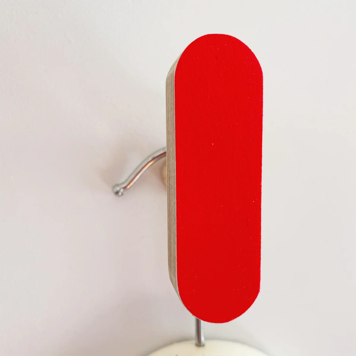 Knobbly Wall Hook - Red