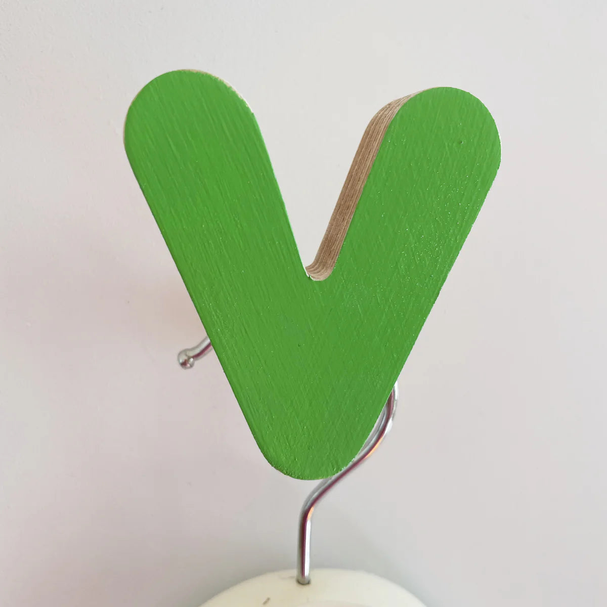 Knobbly Wall Hook - Green