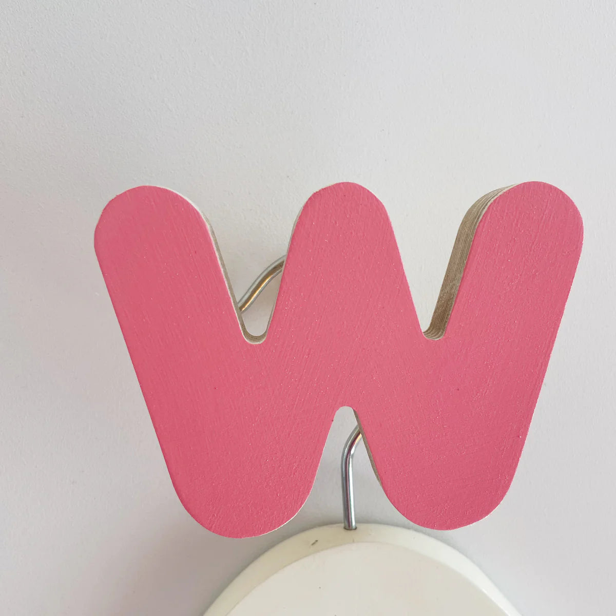 Knobbly Wall Hook - Pink-Wall Hooks-Little Fish Co.